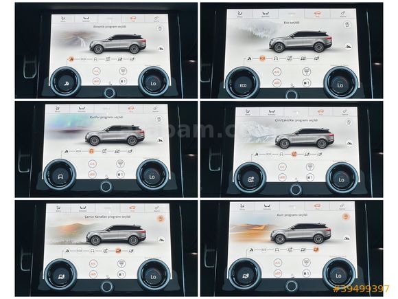 2020/RANGE ROVER/VELAR/R-DYNAMİC S/NAV/ISITMA/SOĞUTMA/HAFIZA/