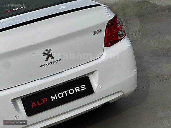 ALP MOTORSDAN 2016 PEUGEOT 301 1.6 HDİ ACTİVE