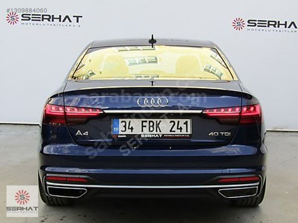 2022 Çıkışlı-63,000 kmde-A4-40TDI-ADVANCED-Dizel+ Hybrid -204 Hp