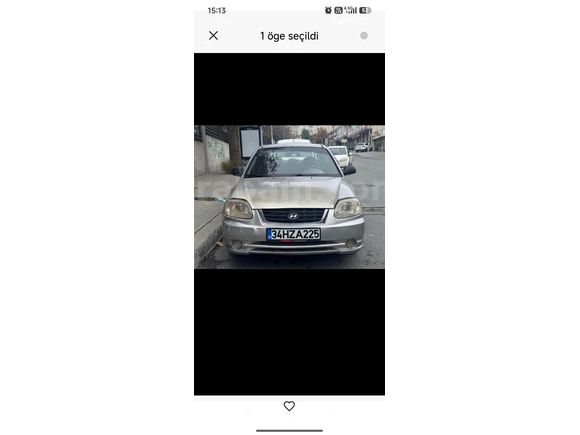 Sahibinden Hyundai Accent 1.5 CRDi Admire 2005 Model