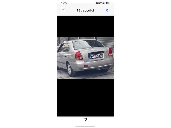 Sahibinden Hyundai Accent 1.5 CRDi Admire 2005 Model