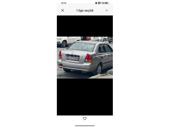 Sahibinden Hyundai Accent 1.5 CRDi Admire 2005 Model