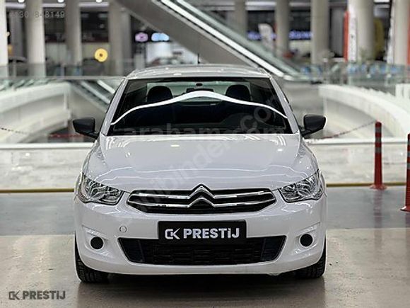 CK PRESTİJ AUTO'DAN HATASIZ BOYASIZ C-Elyse 1.6 HDI YAKIT CİMRİ