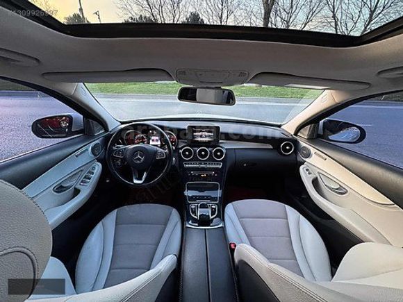 2015 MERCEDES C200d EXCLUSIVE HATASIZ EMSALSIZ TEMIZLIKTE