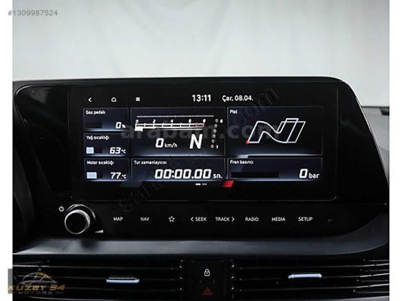 KUZEY 34 MOTORS'DAN HYUNDAİ İ20N STOCK SERVİS BAKIMLI