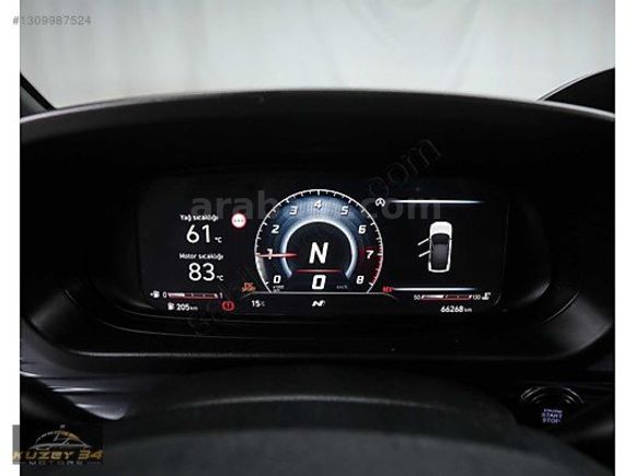 KUZEY 34 MOTORS'DAN HYUNDAİ İ20N STOCK SERVİS BAKIMLI