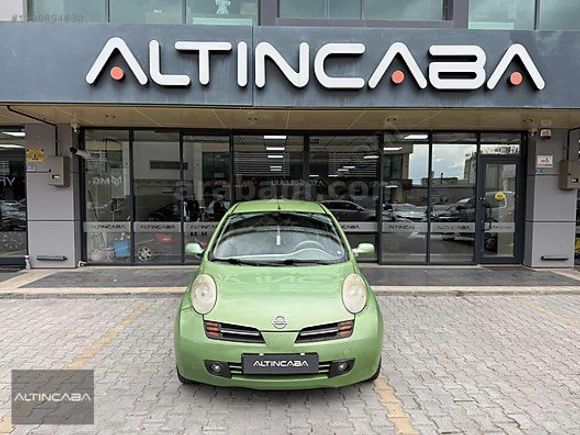 ALTINCABA'DAN 2004 NİSSAN MİCRA 1.2 TEKNA BENZİN&LPG OTOMATİK