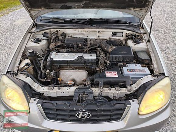 2004 MODEL 1.6 16 Valf ACCENT ADMİRE MÜKEMMEL TEMİZLİKTE