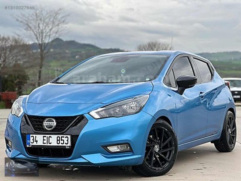 Galeriden Nissan Micra 1.2 Tekna 2021 Model Samsun 95.000 km Mavi