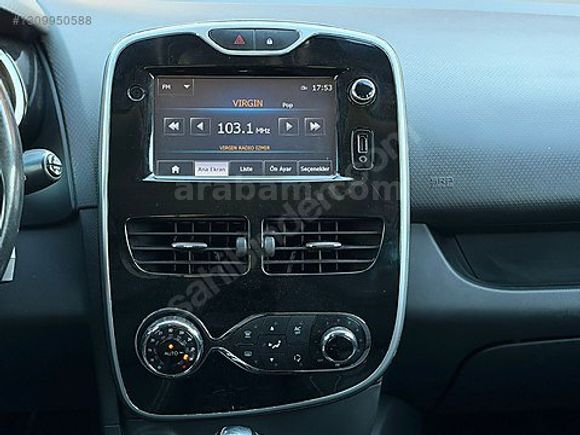 OTOMATİK CLİO İCON FULL PAKET EKRANLI BAKIMLI EMİNEVİM