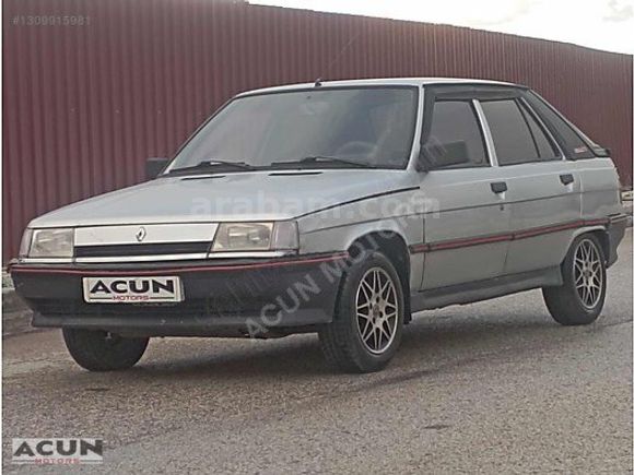 ACUN MOTORS BAKIMLI SAĞLIKLI EKONOMİK 1988 RENO 11 GTS 1.4 LPG