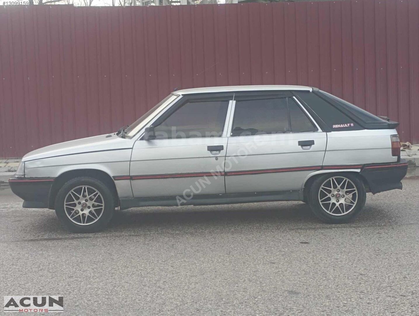 Galeriden Renault R 11 GTS 1988 Model Ankara 530.000 km Gri 4