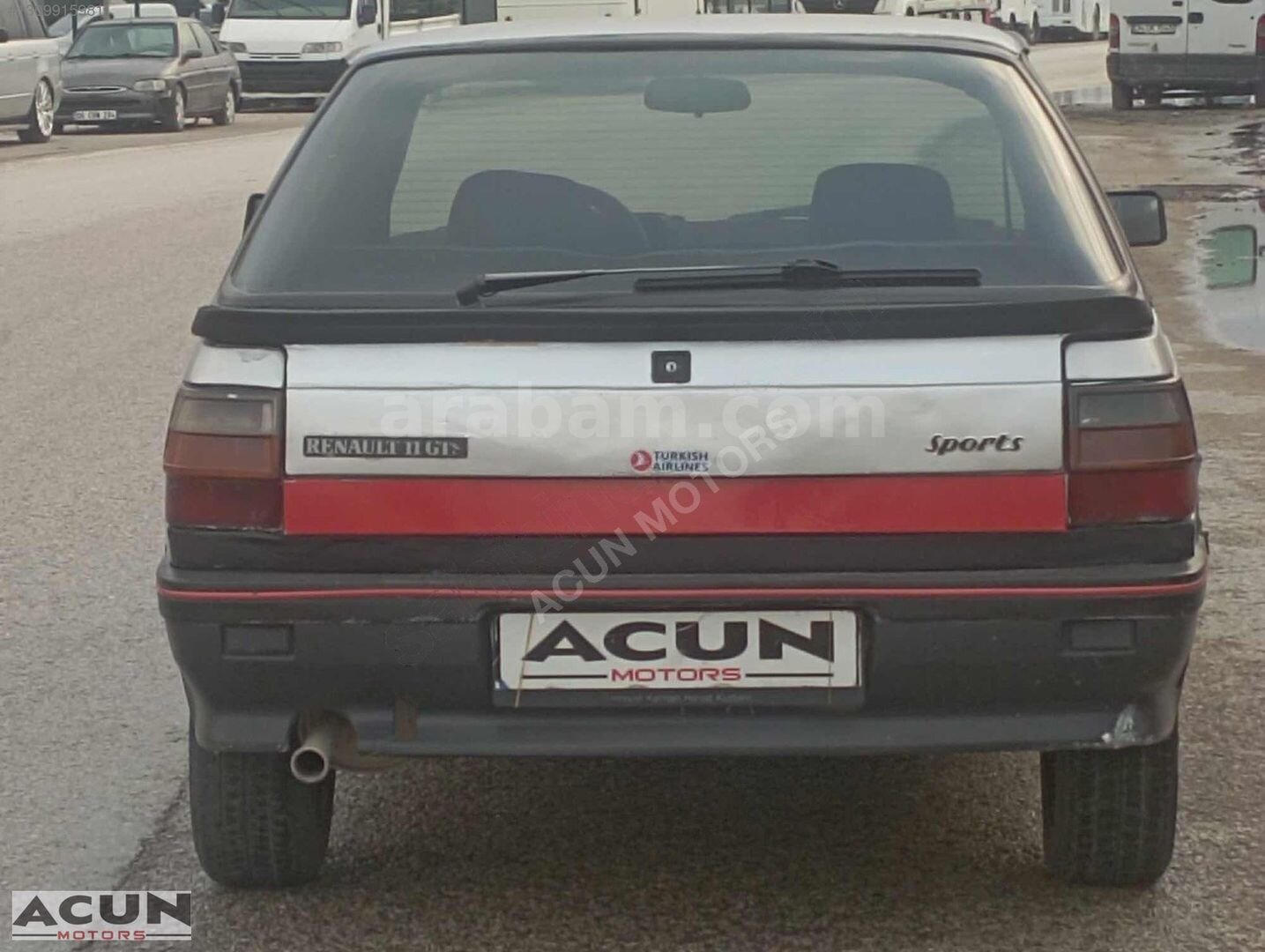 Galeriden Renault R 11 GTS 1988 Model Ankara 530.000 km Gri 6