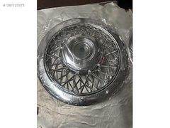 16 Nç krom kaplama plastik jant kapağı