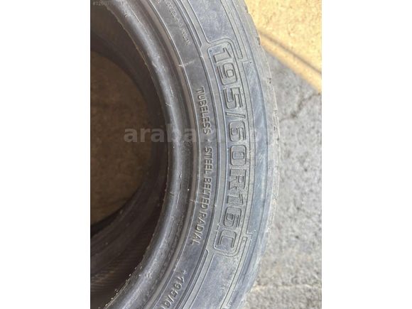 195/60/16c 2 adet