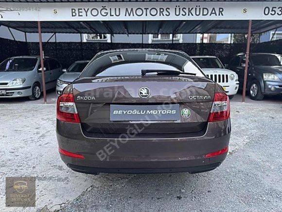 BEYOĞLU MOTORS ÜSKÜDAR'DAN HATASIZ BOYASIZ OTOMATK SKODA OCTAVİA