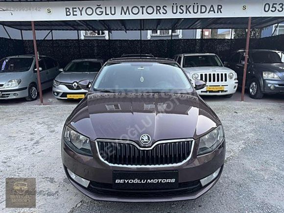 BEYOĞLU MOTORS ÜSKÜDAR'DAN HATASIZ BOYASIZ OTOMATK SKODA OCTAVİA