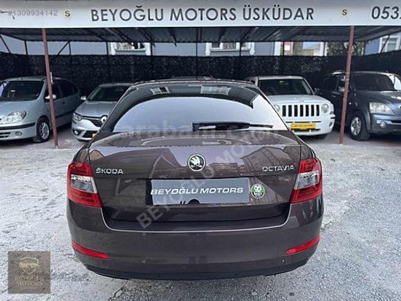 BEYOĞLU MOTORS ÜSKÜDAR'DAN HATASIZ BOYASIZ OTOMATK SKODA OCTAVİA
