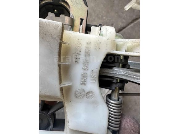 Vw caddy ön arka kapı kolu ve kapı kolu mekanizması 2K0843351D