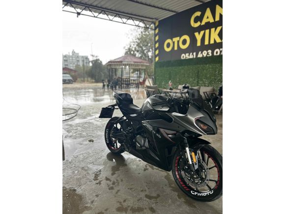 2024 model CF Moto 250SR 6200km Temiz