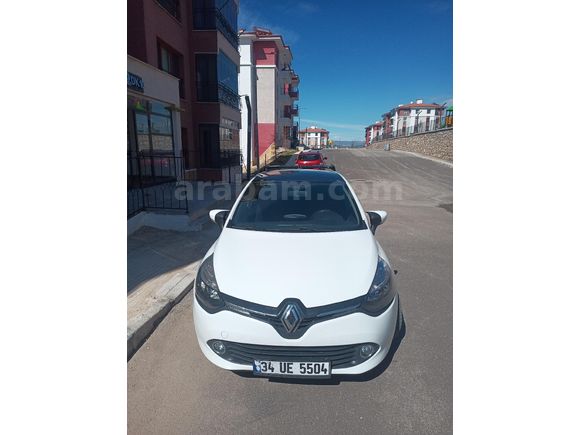 Sahibinden Renault Clio 1.5 dCi Icon 2014 Model  194.000 km Beyaz