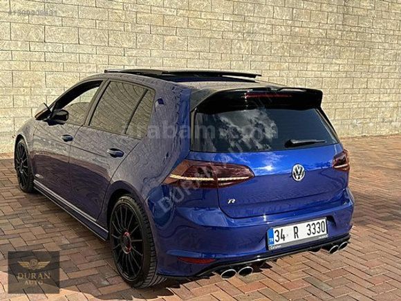 Y&M DURAN AUTO'DAN EMSALSİZ TEMİZLİKTE ÖZEL PLAKA GOLF R