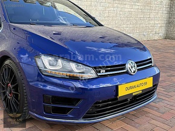 Y&M DURAN AUTO'DAN EMSALSİZ TEMİZLİKTE ÖZEL PLAKA GOLF R