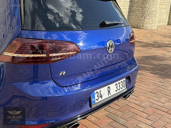 Y&M DURAN AUTO'DAN EMSALSİZ TEMİZLİKTE ÖZEL PLAKA GOLF R