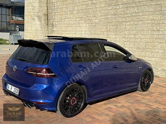 Y&M DURAN AUTO'DAN EMSALSİZ TEMİZLİKTE ÖZEL PLAKA GOLF R