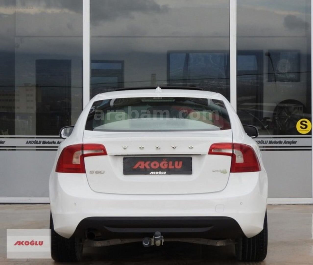 Galeriden Volvo S60 1.6 D Premium 2012 Model Çorum 370.000 km Beyaz 5