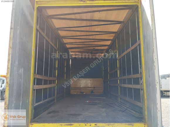 VSB GRUP 'dan 1997 SCANİA 124L/400 ROMÖRK ÇEKER TENTELİ KASA
