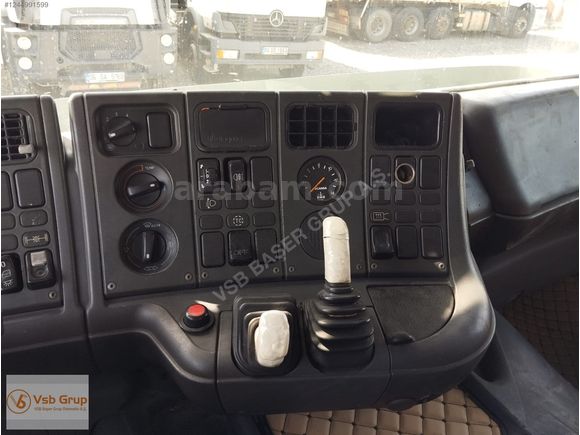 VSB GRUP 'dan 1997 SCANİA 124L/400 ROMÖRK ÇEKER TENTELİ KASA