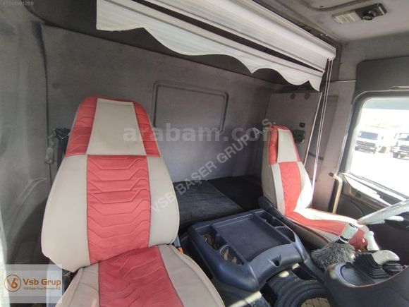 VSB GRUP 'dan 1997 SCANİA 124L/400 ROMÖRK ÇEKER TENTELİ KASA