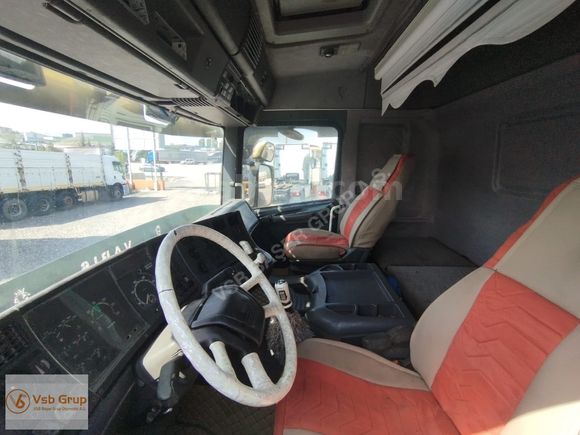 VSB GRUP 'dan 1997 SCANİA 124L/400 ROMÖRK ÇEKER TENTELİ KASA