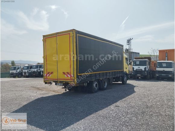 VSB GRUP 'dan 1997 SCANİA 124L/400 ROMÖRK ÇEKER TENTELİ KASA