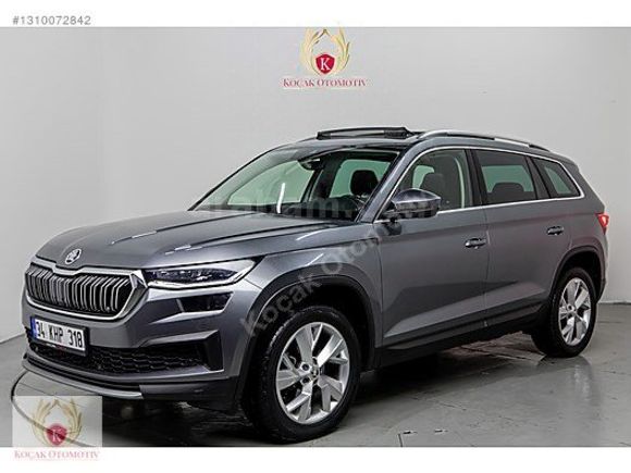 KOÇAK"Skoda Kodiaq 1.5TSI Prestige Cam Tavan/Deri Koltuk/Hayalet