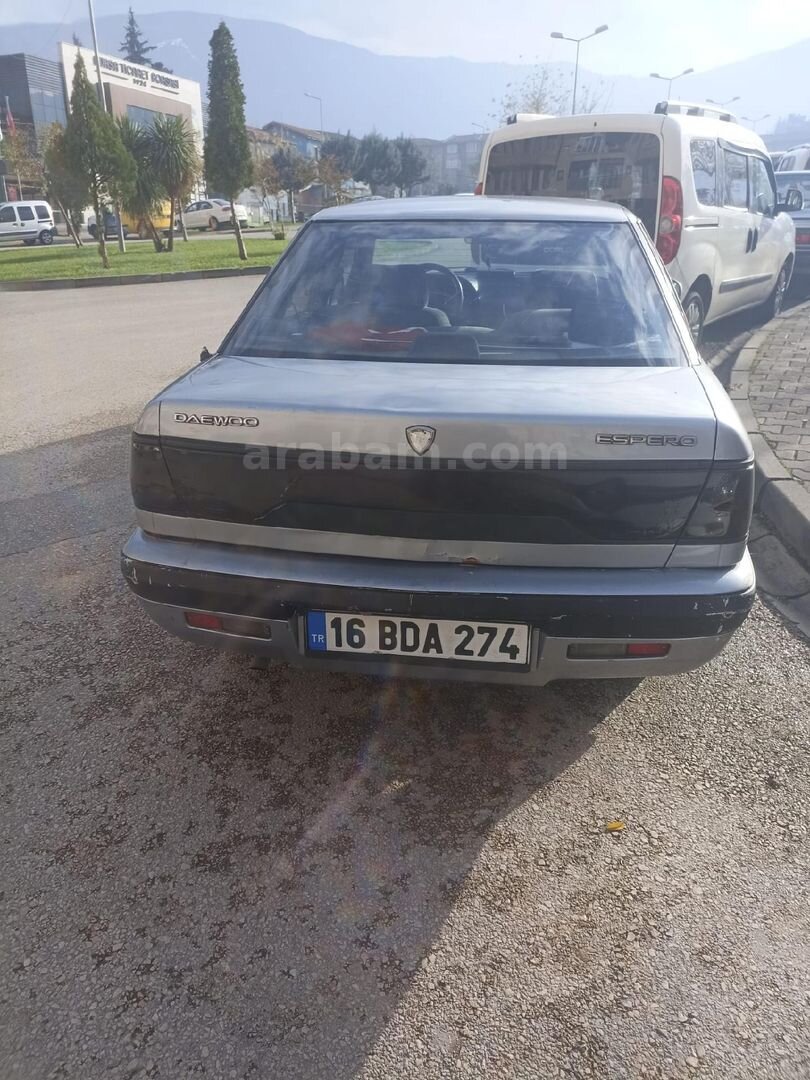 Sahibinden Daewoo Espero 2.0i 1996 Model Bursa 247.000 km Gri (Gümüş) 3