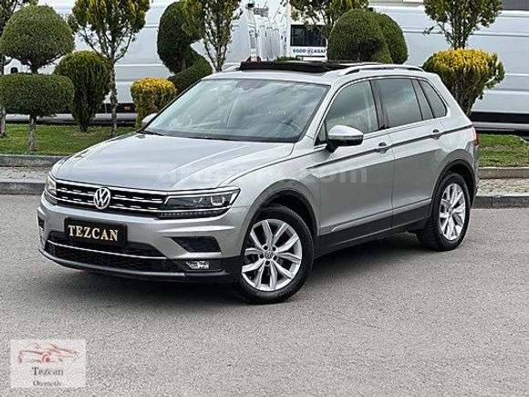 2017VW TİGUAN 1.4 TSI HİGHLİNE 150BİN KM HAYALET CAM TVN TABLET