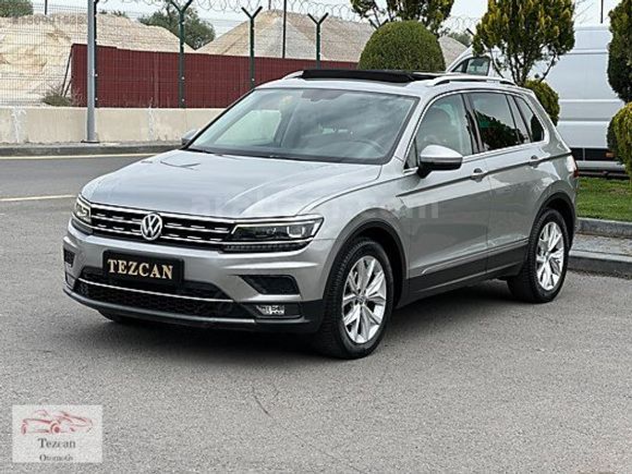 2017VW TİGUAN 1.4 TSI HİGHLİNE 150BİN KM HAYALET CAM TVN TABLET