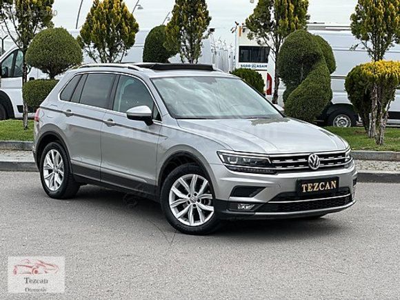 2017VW TİGUAN 1.4 TSI HİGHLİNE 150BİN KM HAYALET CAM TVN TABLET