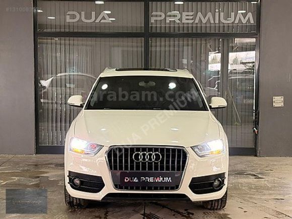DUA PREMIUM'DAN AUDI Q3 1.4TSI CAM TAVANLI + OTOMATİK + DÜŞÜK KM