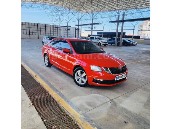 Sahibinden Skoda Octavia 1.6 TDI Optimal 2018 Model,Tramersiz,Ankara ,Kırmızı