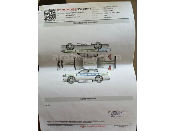 Sahibinden Volvo S60 1.6 D Premium 2013 Model
