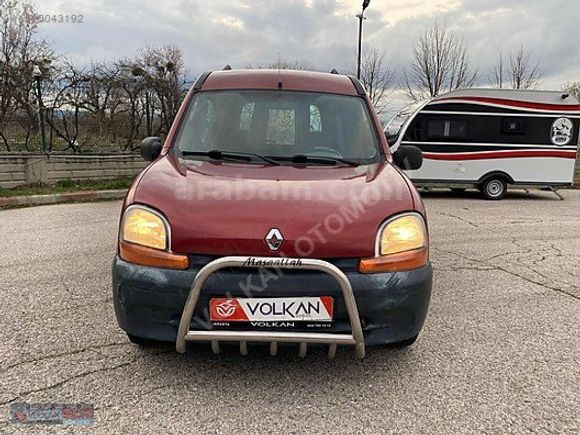 VOLKAN OTOMOTİVDEN 2002 M.1.4 BENZİNLİ OTOMOBİL RUHSATLI KANGOO