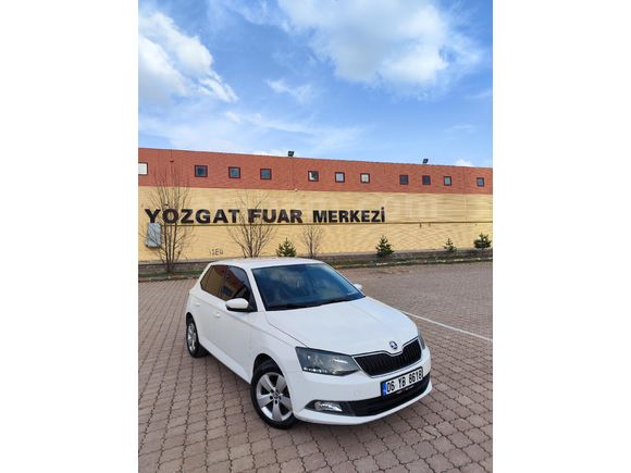 DEĞİŞENSİZ BOYASIZ TRAMERSİZ Sahibinden Skoda Fabia 1.2 TSI Style 2016 Model  Beyaz