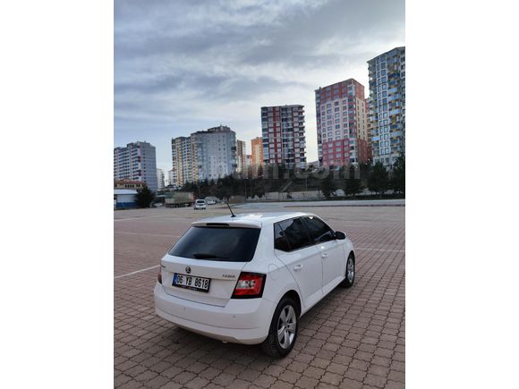 DEĞİŞENSİZ BOYASIZ TRAMERSİZ Sahibinden Skoda Fabia 1.2 TSI Style 2016 Model  Beyaz