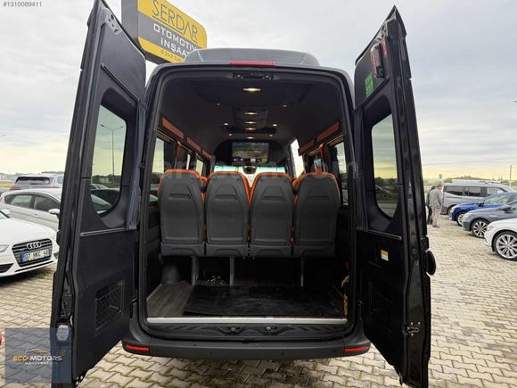 MERCEDES BENZ SPRINTER 417 CDİ VİP MANUEL HATASZI BOYASIZ 15+1..