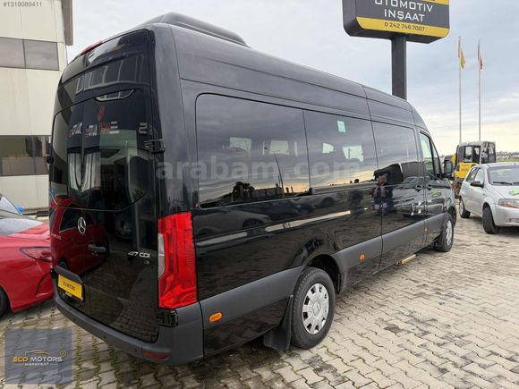 MERCEDES BENZ SPRINTER 417 CDİ VİP MANUEL HATASZI BOYASIZ 15+1..