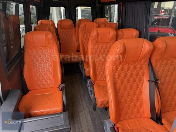 MERCEDES BENZ SPRINTER 417 CDİ VİP MANUEL HATASZI BOYASIZ 15+1..