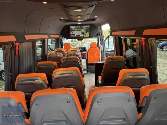MERCEDES BENZ SPRINTER 417 CDİ VİP MANUEL HATASZI BOYASIZ 15+1..